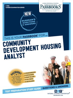 cover image of Community Development Housing Analyst